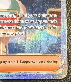 Pokemon TCG Jasmine's Gaze Special Illustration Rare Surging Sparks #245/191 NM - Image 5