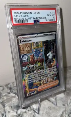 2024 Pokemon Salvatore #212 - PSA 10 GEM MINT - Temporal Forces SIR - Image 4