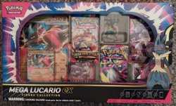 Pokemon TCG Mega Lucario EX Premium Figure Collection One Box Sealed IN STOCK! - Image 1