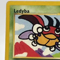 Ledyba 63/111 Regular Common Unlimited Neo Genesis Pokemon LP - Image 2