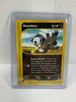 Pokemon Houndour Aquapolis 87/147 Common Non Holo - Image 1