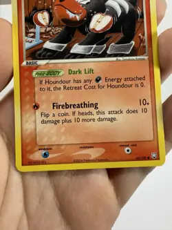 Pokemon Houndour Team Rocket Returns 60/109 Common Non Holo - Image 5