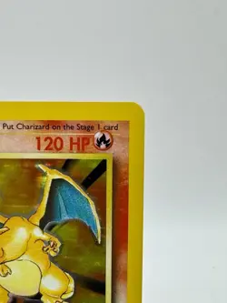 Pokemon Charizard #4/102 Base Set Unlimited Holo Rare (NEAR MINT)! - Image 3