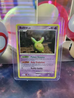 Budew 33/100 Pokemon TCG Stormfront Regular Uncommon MP - Image 1