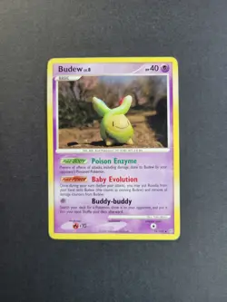 Budew 33/100 Pokemon TCG Stormfront Regular Uncommon MP - Image 2