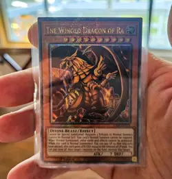 Yu-Gi-Oh! The Winged Dragon of Ra (Quarter Century Secret Rare) RA04-EN118 - Image 1