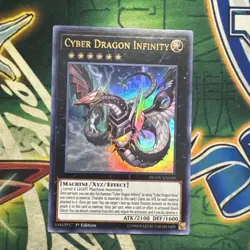 Yugioh! Cyber Dragon Infinity DUOV-EN059 Ultra Rare 1st Edition NM - Image 1