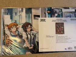 UNION ARENA Playmat & Action Point Card Set Evangelion Bandai Fest 25-26 - Image 1