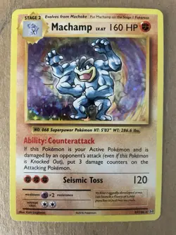 Machamp 59/108 XY Evolutions Holo Rare Pokemon Card - NM - Image 1