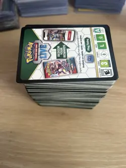 Pokemon Trading Card Game Code Cards Lot (Various Sets) Etb and More - Image 1