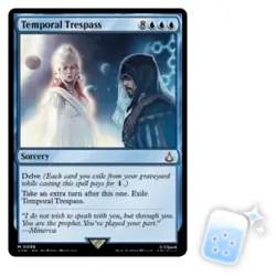 TEMPORAL TRESPASS Universes Beyond: Assassin's Creed Magic MTG MINT CARD - Image 1
