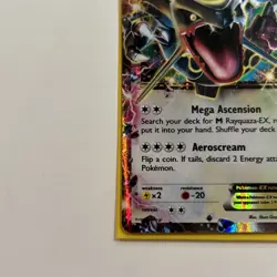 Pokemon TCG Rayquaza-EX XY XY69 Holo Promo Card Moderate Play Condition - Image 2