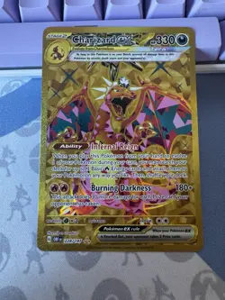 Pokemon TCG Charizard EX Obsidian Flames Holo Hyper Rare Card 228/197 - Image 1