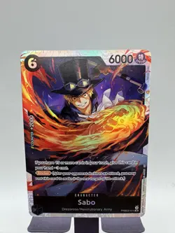 One Piece TCG | Sabo PRB02-014 SR - One Piece Card the Best Vol. 2 NM - Image 1