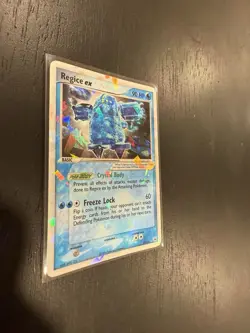 Pokemon TCG Regice EX Holo Rare Card EX Hidden Legends 97/101 NM - Image 3