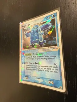 Pokemon TCG Regice EX Holo Rare Card EX Hidden Legends 97/101 NM - Image 4