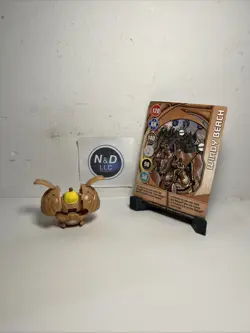 Bakugan Clayf B2 Tan Subterra 440G New Vestroia Legendary Soldier With Card RARE - Image 1