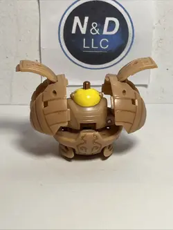Bakugan Clayf B2 Tan Subterra 440G New Vestroia Legendary Soldier With Card RARE - Image 5