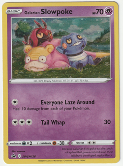 Galarian Slowpoke SWSH126 SWSH: Sword & Shield Promo Cards Holo - Image 1