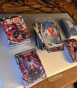 300+ Dragon Ball Super TCG Card LOT With Sleeves - Image 1