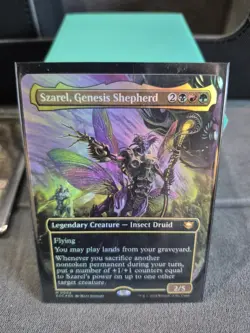 Edge of Eternities Commander Deck - World Shaper Sleeved - Image 1