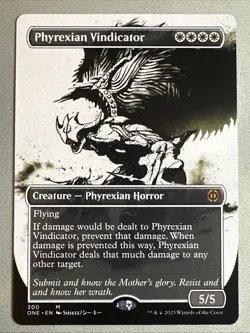 MTG / Phyrexian Vindicator / ONE / #300 / Regular (Showcase) / Mythic / NM - Image 1