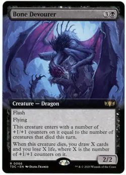 Bone Devourer (Extended Art) - 0066 - Tarkir Dragonstorm - NM/M - Image 1