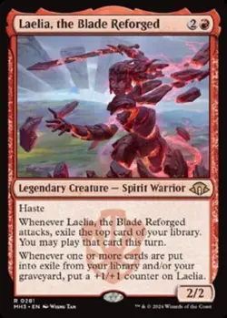 LAELIA, THE BLADE REFORGED NM! *MODERN HORIZONS 3* - Image 1