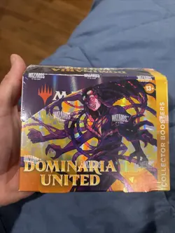 Magic the Gathering Dominaria United Collector Booster Box 12 Pack English NEW - Image 1