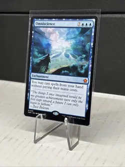 MTG Magic the Gathering Omniscience (161/789) Foundations Pack Fresh Enchantment - Image 2