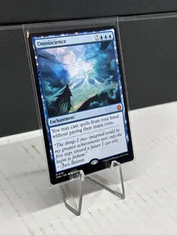 MTG Magic the Gathering Omniscience (161/789) Foundations Pack Fresh Enchantment - Image 3