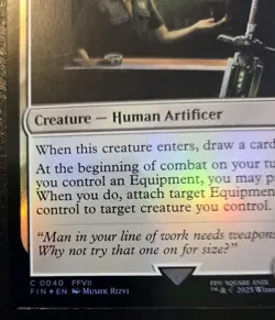 Weapons Vendor 0040 Foil Common Final Fantasy Magic: The Gathering - Image 4