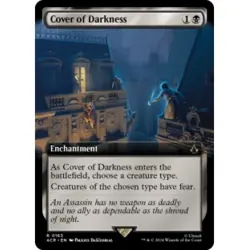 COVER OF DARKNESS (EXTENDED ART) Universes Beyond: Assassin's Creed Magic MTG - Image 1