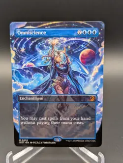 Omniscience (Anime Borderless) Wilds of Eldraine: Enchanting Tales Regular - Image 1