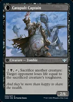 CATAPULT FODDER / CATAPULT CAPTAIN X4 (ONE IS FOIL!) *INNISTRAD: CRIMSON VOW* - Image 2
