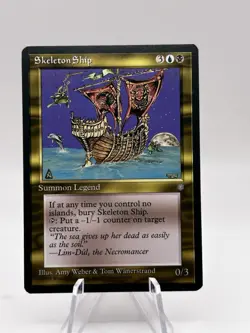 Skeleton Ship Ice Age MTG LP - Image 1