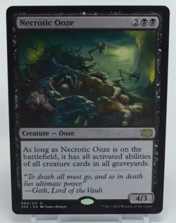 Magic The Gathering Double Masters #83 Necrotic Ooze - Image 4