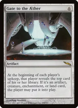 X 1 Gate to the Aether NM-M Mirrodin 174 MTG Magic The Gathering - Image 1