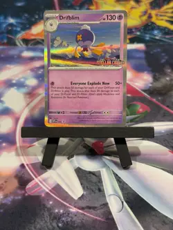Pokemon TCG Drifblim SVP135 Stamped Promo | Stellar Crown Holo Rare NM - Image 1