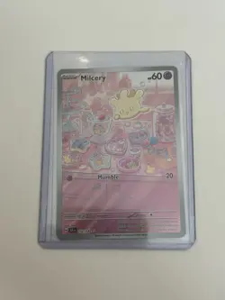 Pokemon TCG Milcery #152/142 Stellar Crown Illustration Rare NM Condition - Image 1