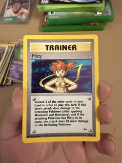 MISTY 2000 POKEMON GYM HEROES RARE HOLO 18/132 Q3726 - Image 1