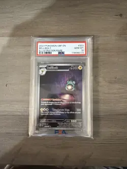 Pokemon Bellibolt 201/197 Obsidian Flames Illustration Rare PSA 10 - Image 1