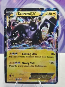 Pokemon TCG Zekrom EX BW38 Black & White Black Star Promo Holo - Image 1