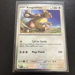 Pokemon TCG: Destined Rivals - Kangaskhan (202/SV-P) SV Black Star Promo - Image 1