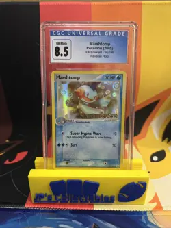 2005 Pokemon EX Emerald Marshtomp #36 Reverse Holo CGC 8.5 - Image 1