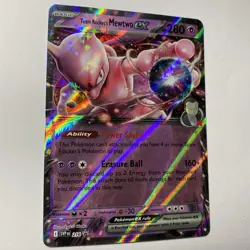 Team Rocket’s Mewtwo ex SVP 216 Pokemon Black Star Promo Destined Rivals - Image 2