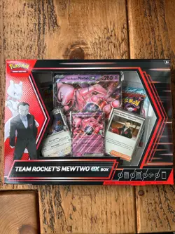 Pokemon TCG - Team Rocket's Mewtwo EX Box - Factory Sealed - Image 1