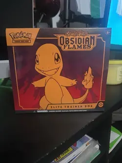 Pokemon: Scarlet & Violet 3: Obsidian Flames Elite Trainer Box - 9 Packs 820650853913 - Image 1