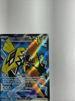 Tapu Koko ex 222/182 Sv04: Paradox Rift Holo Pokemon TCG Full Art Ultra Rare - Image 5