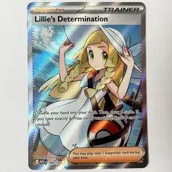 Lillies Determination Mega Evolution Supporter Trainer 169 / 132 Pokemon NM - Image 1